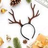 Reindeer Antlers Headband Red Elk Deer Horn Headband Reindeer Cosplay