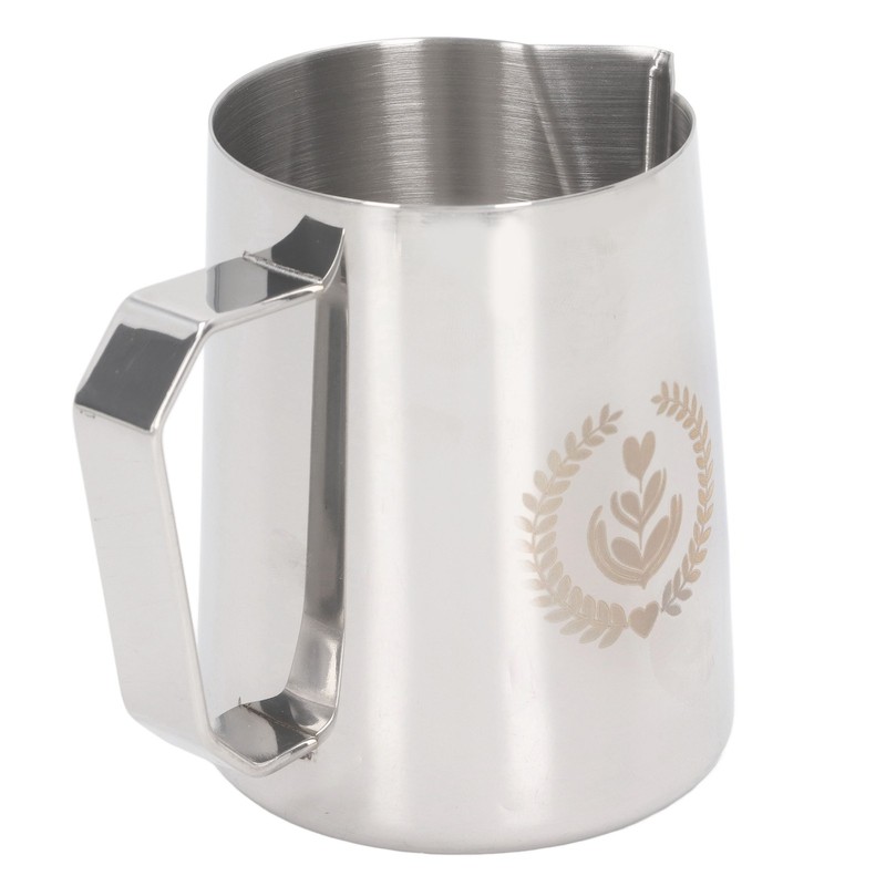 Milk Frothing Pitcher Stainless Steel Frother Jug Mixing Cup Pot