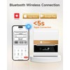 Phomemo Label Printer -M260 Address Label Maker Machine with Tapes,Bluetooth