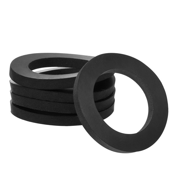 PATIKIL Flat Rubber Washers, 60Pcs 1-1/2 Inch OD x 1