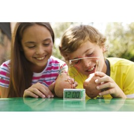 4M 68629 HCM Kinzel Educational Toy, A Digital Clock Draws Its Energy Only From Kar