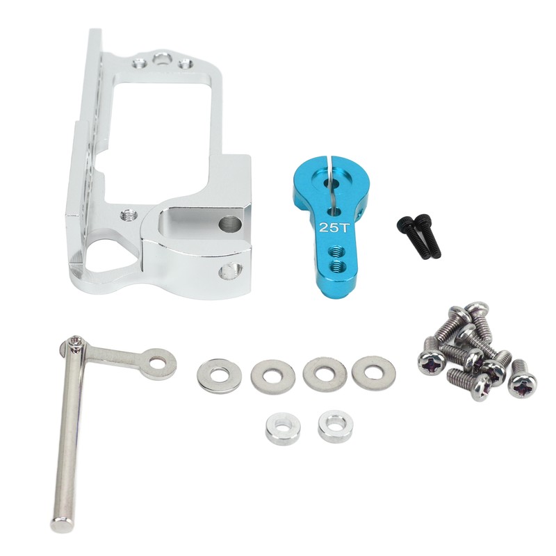 RC Servo Mount Bracket with 25T Arm Aluminum Alloy Anti