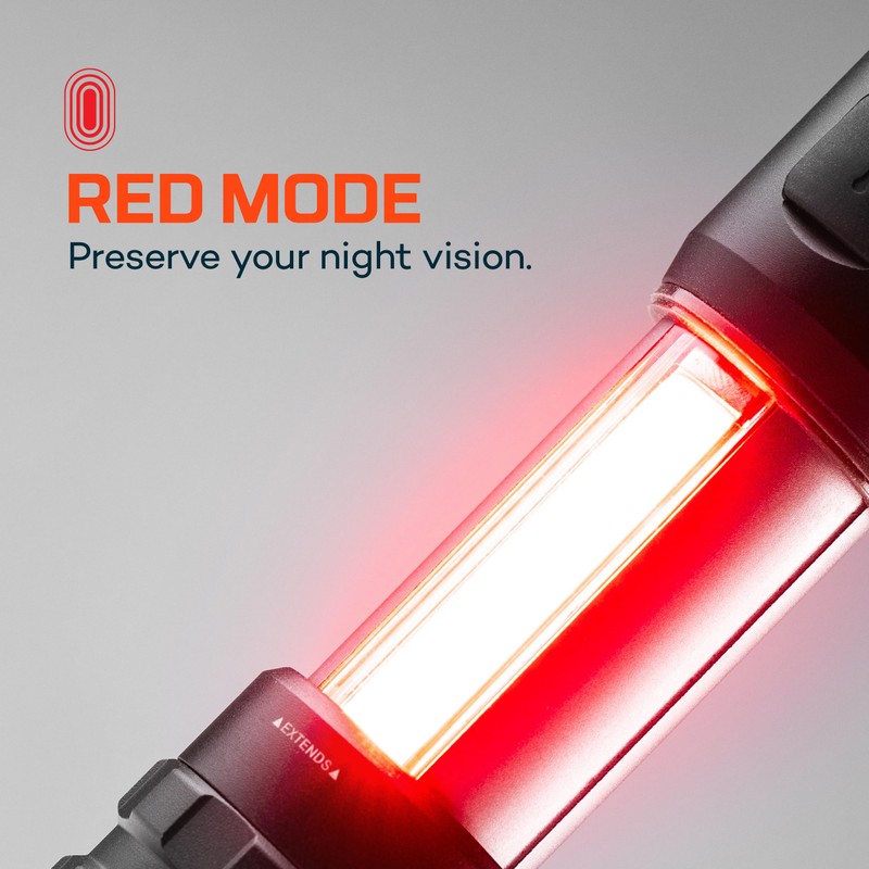 NEBO SLYDE KING Flashlight | High Lumens, Rechargeable COB Work