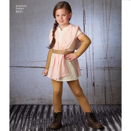 Simplicity Patterns 8241 Child's Warrior Costumes