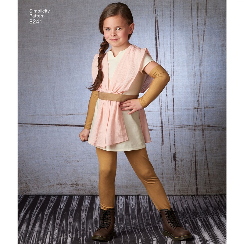 Simplicity Patterns 8241 Child's Warrior Costumes