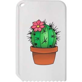 Azeeda 'Potted Cactus' Plastic Ice Scraper (IC00041271)