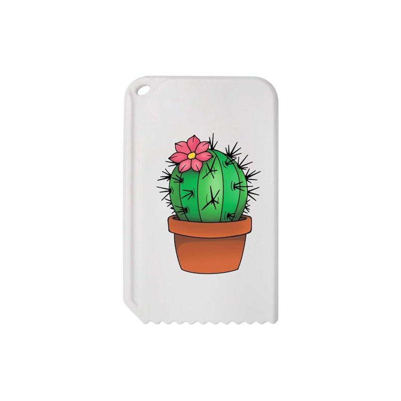 Azeeda 'Potted Cactus' Plastic Ice Scraper (IC00041271)
