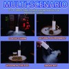 Yiduomile Remote-Controlled Handheld Smoke Machine - Compact Design with Multiple