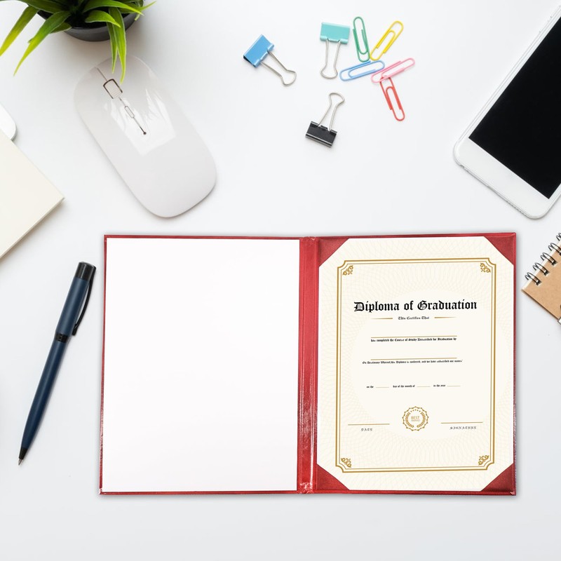 GraduationMall A4 Certificate Holder Diploma Document Cover Award Protective Cover