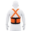 Truper FAJA-MN, Faja lumbar de alta visibilidad c/reflejantes, naranja, M
