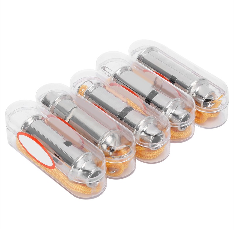 Stainless Steel Ultrasonic Pigeon Whistle with Lanyard for Dog Bird