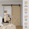 2 Pack Sliding Barn Door Bottom Floor Guide, Wall Mounted