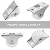 iplusmile Plate Caster Wheels Plastic Fixed Caster Wheels Furniture Trolley