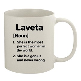 Laveta Definition The Most Perfect Woman - Ceramic 11oz White Mug