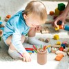 KERANEET Wooden Sticks for Crafts Wooden Toy from 1 Year
