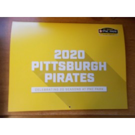 2020 Pittsburgh Pirates Calendar Blass Bell Mazeroski 20 Seasons at PNC Park SGA