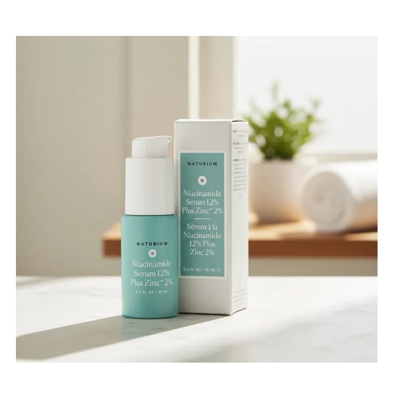Niacinamida Serum 12% Plus Zinc 2% from Naturium, Tamaño Mini