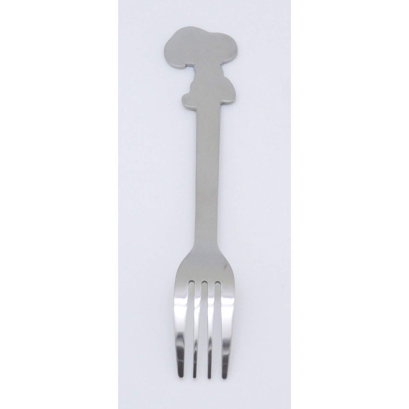 OSK Snoopy Stainless Steel Fork, Made in Japan, SN-6, Silver