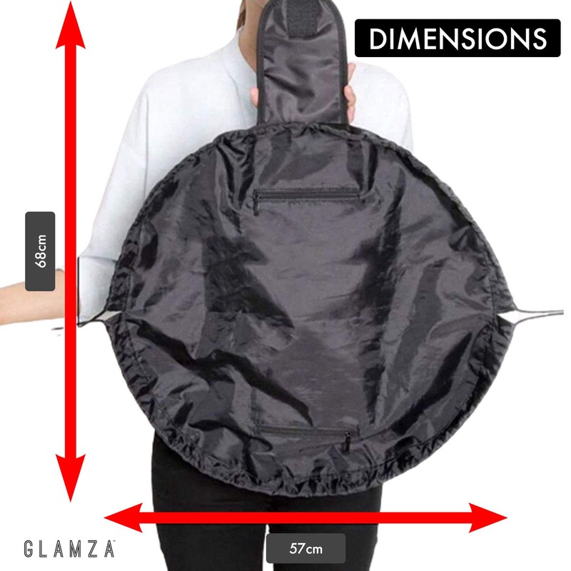 Drawstring Makeup Bag GLAMZA ‘Lazy’ Cosmetics Makeup Pouch Storage Organiser
