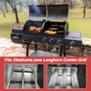 Aorewtggh Grill Parts for Oklahoma Joe's Longhorn Combo 3-Burner Charcoal/Gas