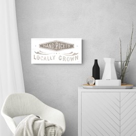 Homegrown Summer Sign II, JoyRide Home Décor Wood Plaque, 10"x20" Wall Hanging, Wood Sign, Artist Designed Home Décor, Express Your Style.