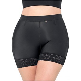 MARIAE FAJAS FU100 Colombian Short Tummy Control Shapewear Colombianas Moldeadoras Levanta Cola Para Vestidos - Black - 3X-Large