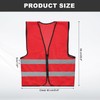 PATIKIL High Visibility Reflective Mesh Safety Vest, Class 2 Construction