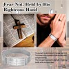 Alissl American Flag Cross Bracelet for Men: Stainless Steel, Christian