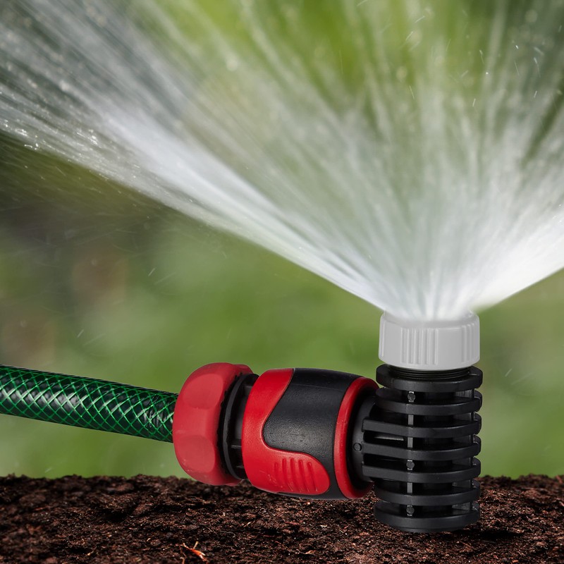 Relaxdays Set of 2 Garden Sprinklers with Ground Spike, 6