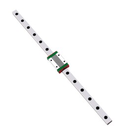 GooEquip 1 x MGN12H Mini Linear Rail Guide 350 mm with MGN12H Trolley Block for DIY 3D Printer and CNC Machine XYZ (350 mm, Rail + MGN12H)