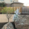 Sitting Fairy Statue Sculpture Figurine Resin Garden Ornament Craft Landscaping