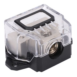 Bloque de distribución de energía de calibre 0 a 4 divisor de cable de tierra para distribuidor de audio para coches, barcos, bloques de distribución de tierra de energía, divisor de cable de tierra