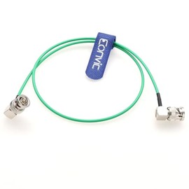 Eonvic 12G HD-SDI BNC to BNC Male 75ohm Multicolour Video Coaxial Cable Camera RF Video Flexible and Thin Cable for Monitor Video