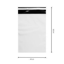 Pakico | 25 B3 Packaging Bags 40 x 50 cm | Grey Mailing Bags | Opaque Mailing Bags | Mailing Bags Mixed Size | Postal Bags | Parcel Bags | Large Mailing Bags | Messenger Bag
