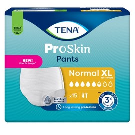 Tena ProSkin Pants Normal (XL) X 15 (Limit 4 per order)