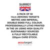 ZEROING TARGETS METRIC IMPERIAL AIR RIFLE PISTOL SCOPE SIGHTS AIRSOFT