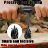 Woodworking Hand Drill, Manual Auger Drill, Multi-Purpose Auger Drill, Survival