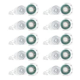 Kokuyo Glue Tape Glue Dot Liner Fits, Refill Set of 10, Ta-D490-07X10