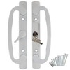 Hyneesun Centered Position Key Locking Patio Door Handle 3-15/16 Inch(10cm)