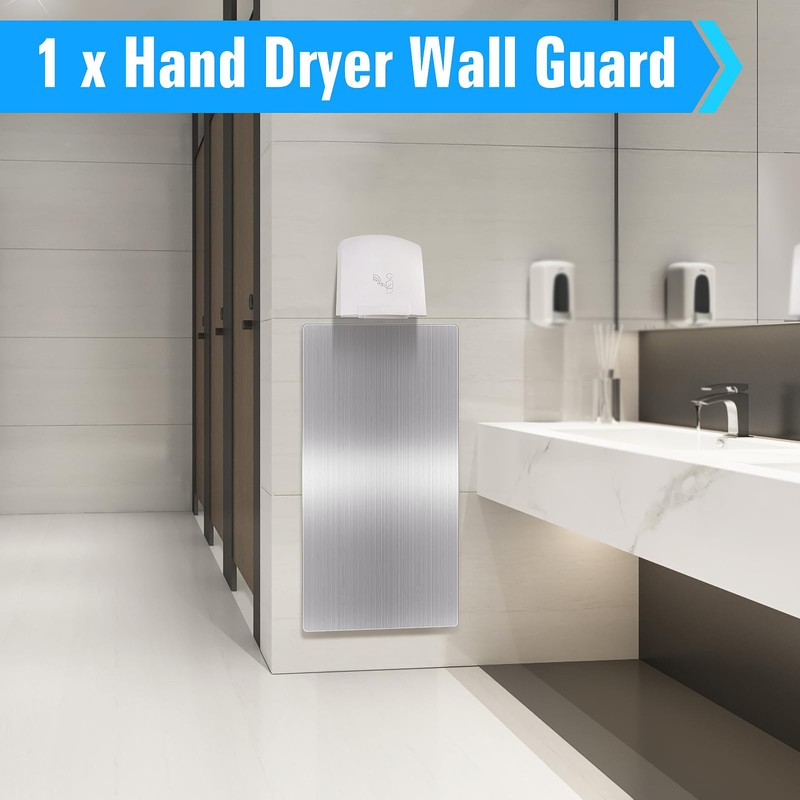 Isohit 32 x 16 Inch Stainless Steel Hand Dryer Wall