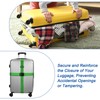sourcing map 2" x 6.5' Luggage Strap Polyester Adjustable Suitcase