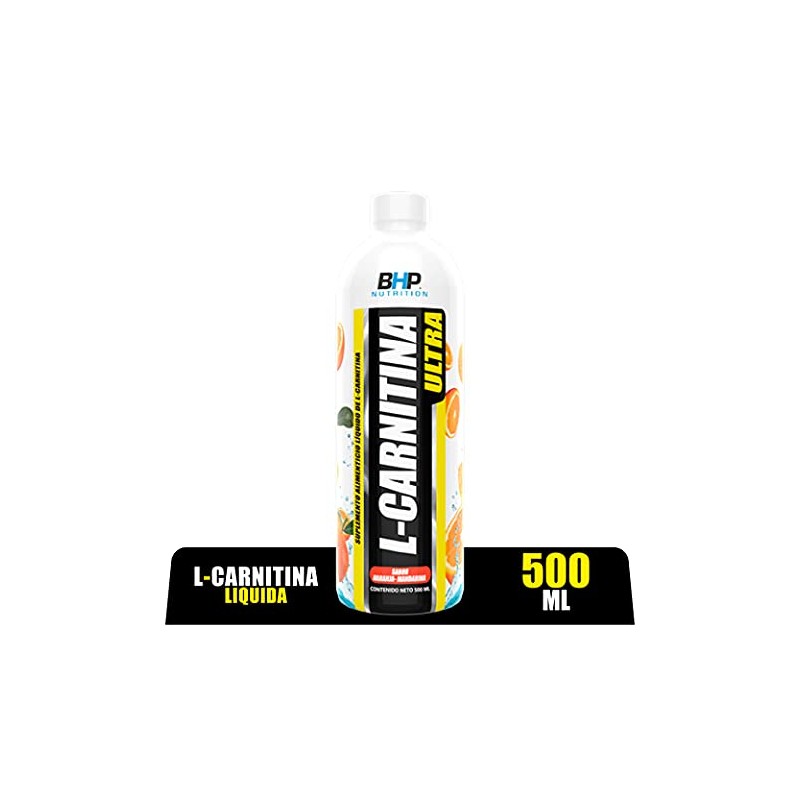 Bhp Ultra L-Carnitina Liq. Ultra Naranja Mandarina - 500 Ml