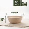 HAAGO 300 Environmentally Friendly Sugar Cane Bowls Biodegradable & Compostable