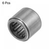 sourcing map 6pcs HK0810 Needle Roller Bearings 8mm Bore 12mm