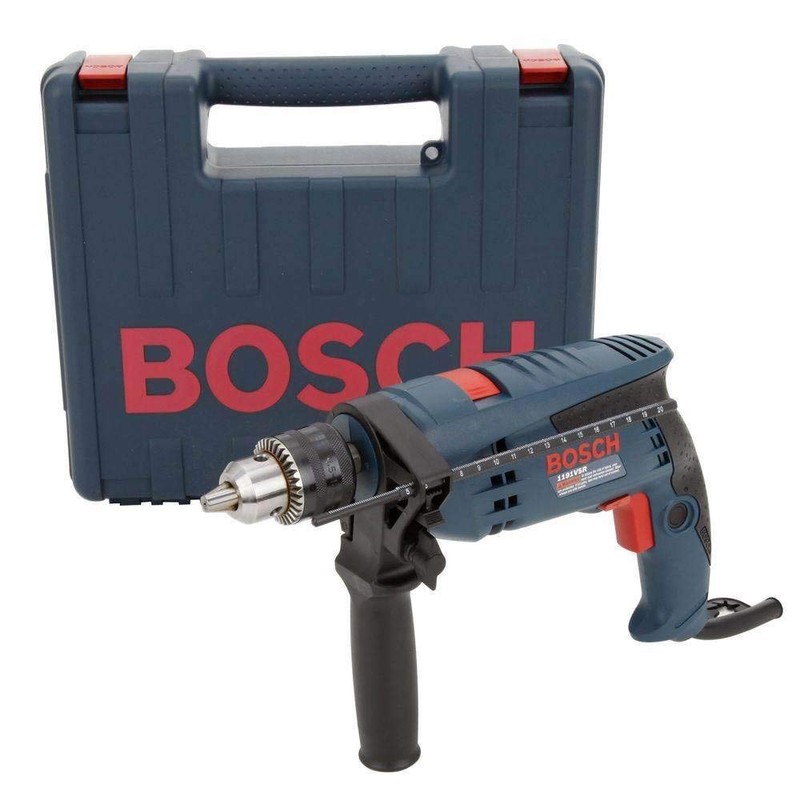 Bosch 1191VSRK-RT 120V 1/2-Inch Single Speed Hammer Drill (Renewed)