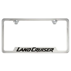 MVP Chrome License Plate Frame For Land Cruiser