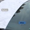 HUANGLG Ice Scraper for Car Windscreen, 2Pcs Car Ice Scraper,