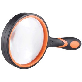 Magnifying glass, 20x lens, 100mm lens, suitable for students and readers