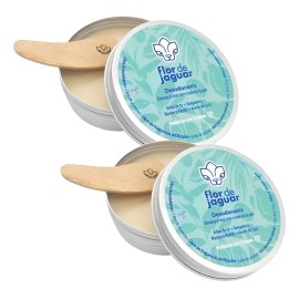 Flor De Jaguar | Pack 2 Desodorante Corporal Unisex + Palita