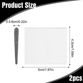 14 Pieces White Door Corner Seals for Interior & Exterior Doors Self-Adhesive Door Jamb Corners Weather Stripping Pad Raised Behind Corner Seal Foam Frame Seal Corners Doors Silencers for Slamming